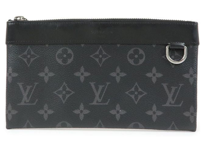 Louis Vuitton Discovery Pochette Monogram Eclipse Canvas PM