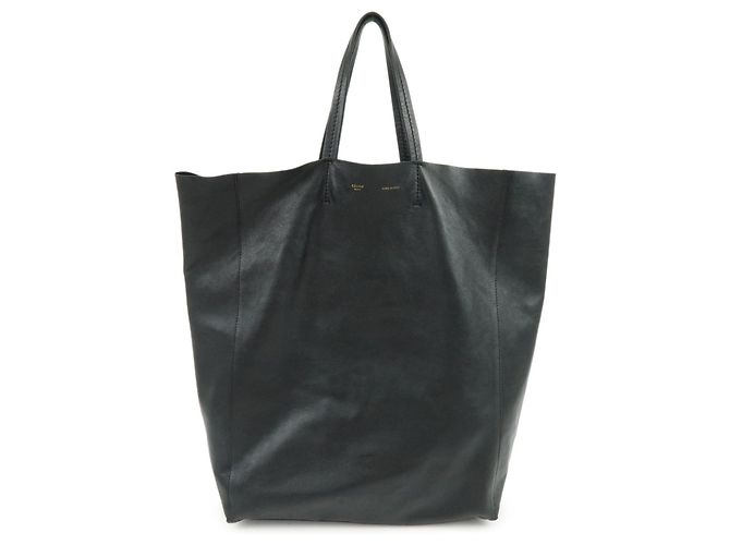 Céline Celine Vertical Cabas Leather Large