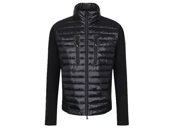 Moncler Logo Patch Down Jacket