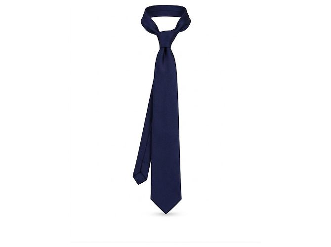 Cravatta in seta blu Givenchy