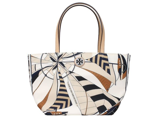 Bolsa de nylon bege Tory Burch