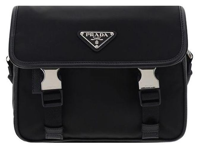 Prada Black Polyamide Shoulder Bag