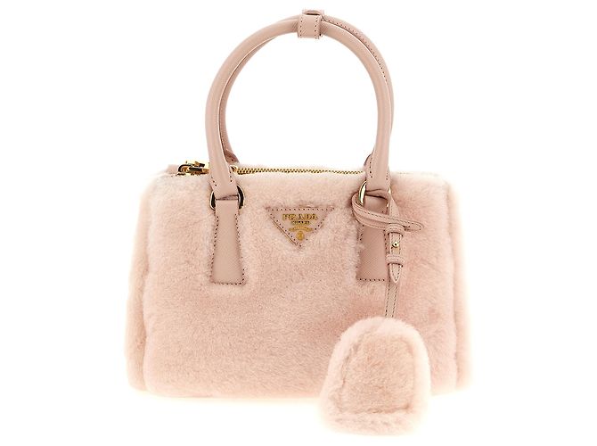 Prada Multicolor Lamb Leather Handbag