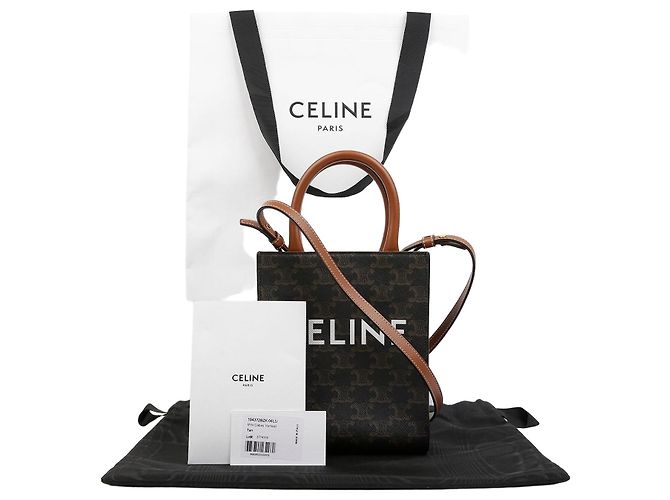 Céline Vertical Cabas Mini Shoulder Bag