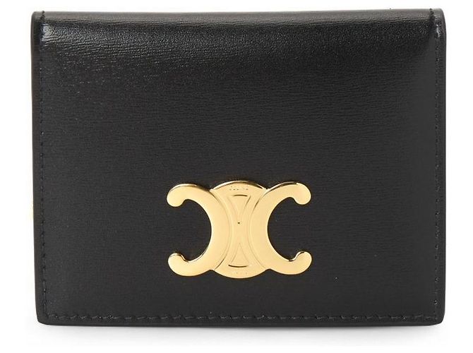 Céline Triomphe Small Tri-fold Card Wallet