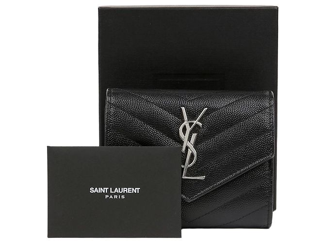 Autre Marque Monogram Compact Wallet