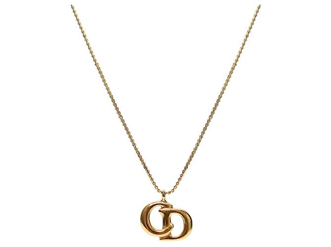 Collier Dior doré