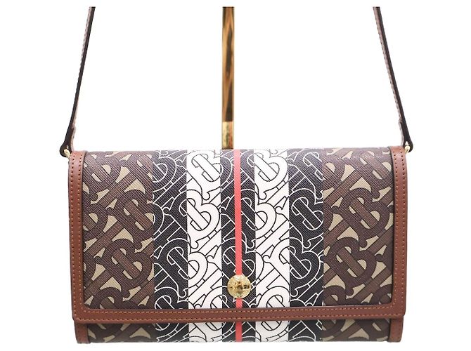 Burberry Borsa a tracolla Monogram Stripe E-Canvas