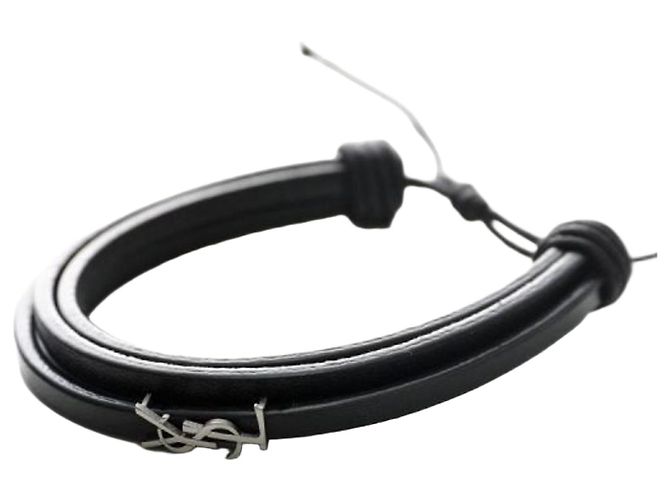 Autre Marque Pulseira de couro de várias voltas