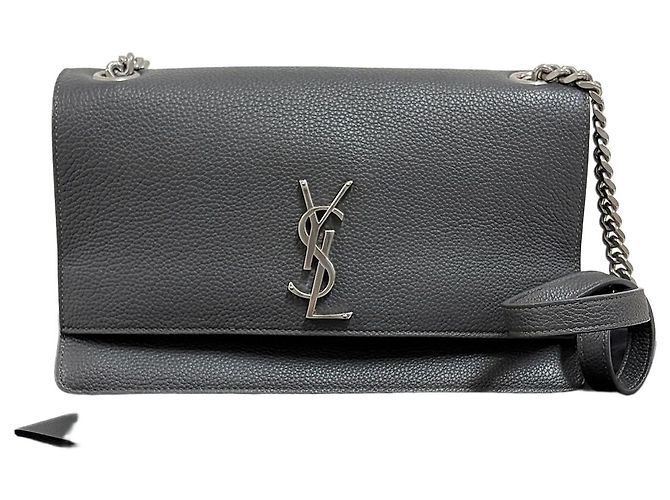 Autre Marque Bolsa de Ombro Sunset Medium Chain Gray