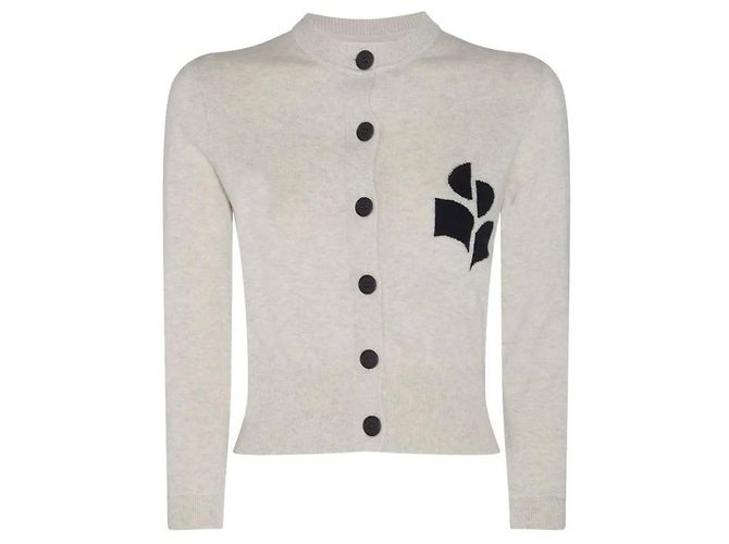 Isabel Marant Light Grey Cotton Cardigan