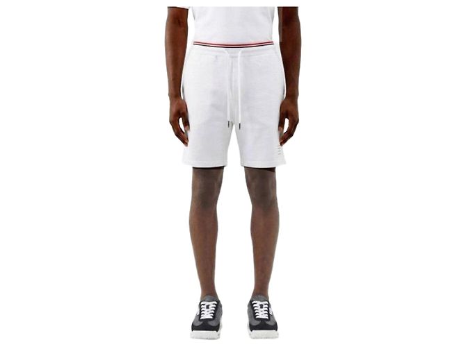 Thom Browne Bermudas Bag Loops de Piqué de Algodón