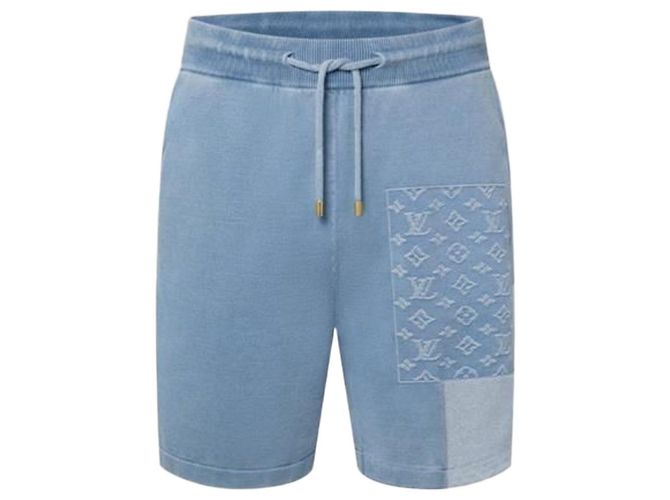 Louis Vuitton Patchwork Denim Shorts