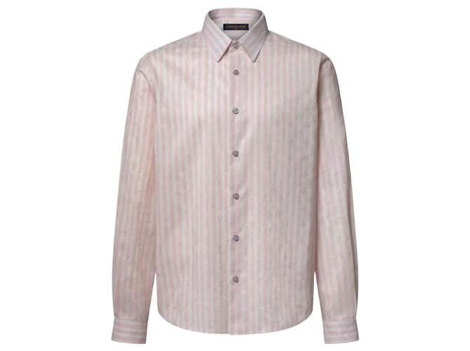 Louis Vuitton Langarmshirt mit Monogramm-Streifen