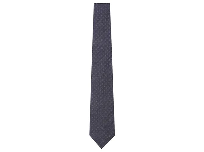 Louis Vuitton Corbata Monogram Classic Grey