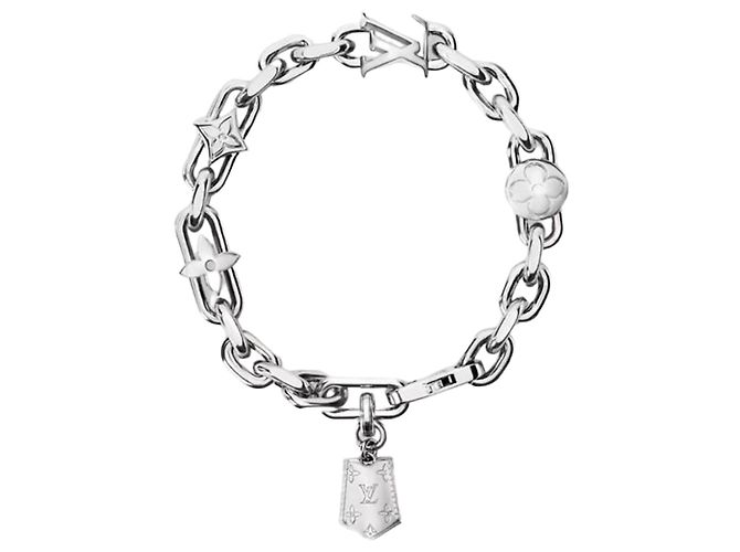 Louis Vuitton Pulsera de cadena Monogram Lovers