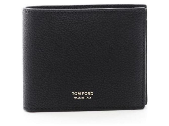 Tom Ford Grain Leather Classic Bifold Wallet