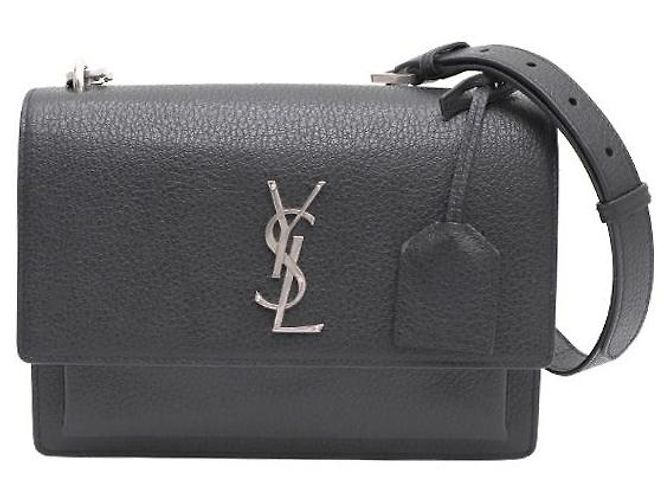 Autre Marque Borsa a tracolla e a spalla Sunset Silver Leather Satchel Medium