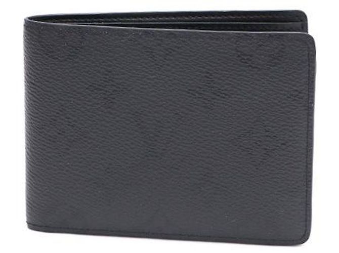 Louis Vuitton Monogram Midnight Canvas Multiple Wallet