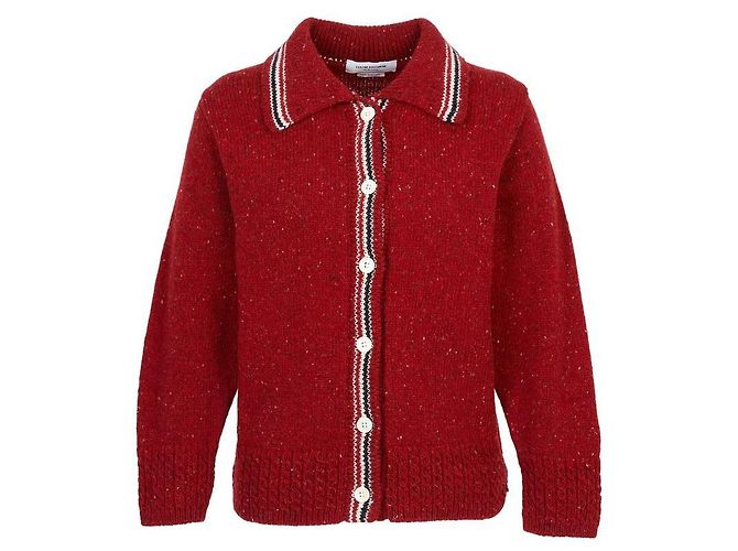 Thom Browne RWB Stripe Hector Pointel Cardigan