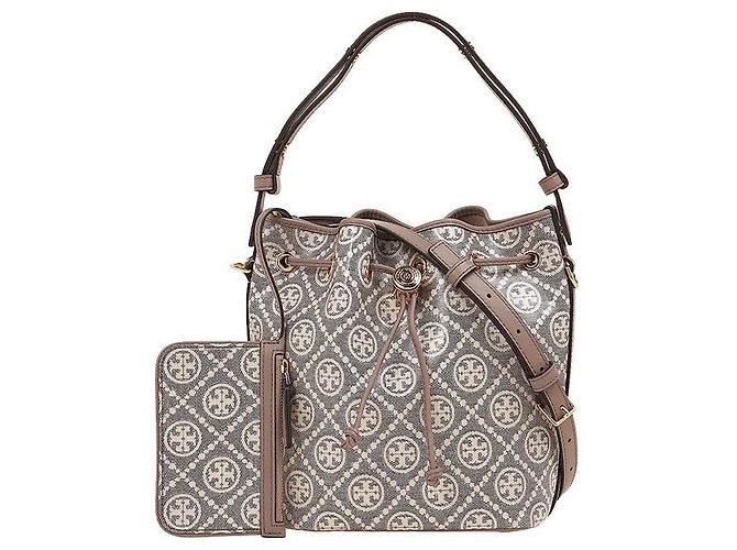 Borsa a secchiello monogram Tory Burch