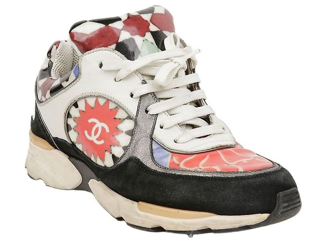 Chanel Baskets Cruise Multi Print