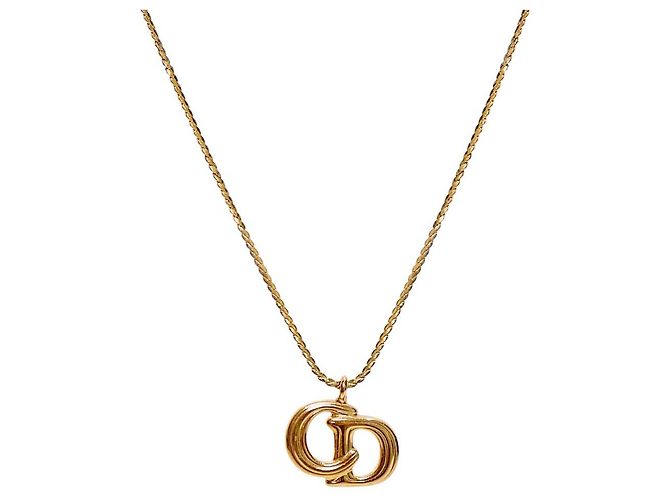 Collier Dior doré