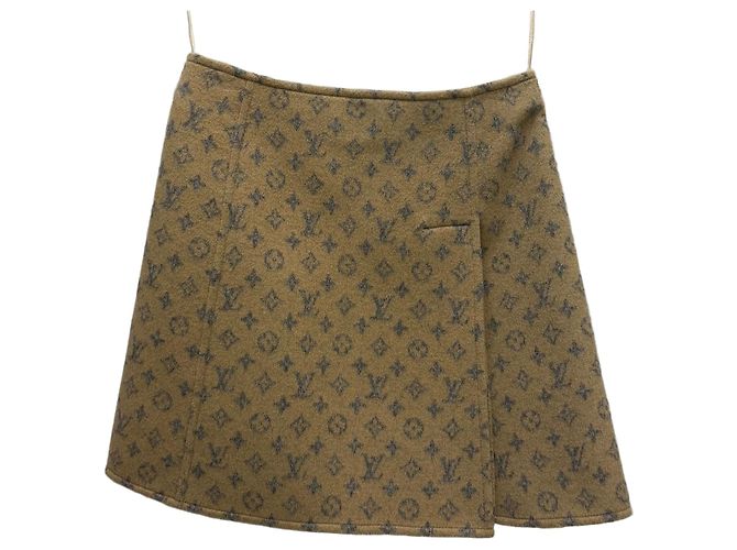 Louis Vuitton Falda envolvente Monogram Martingale