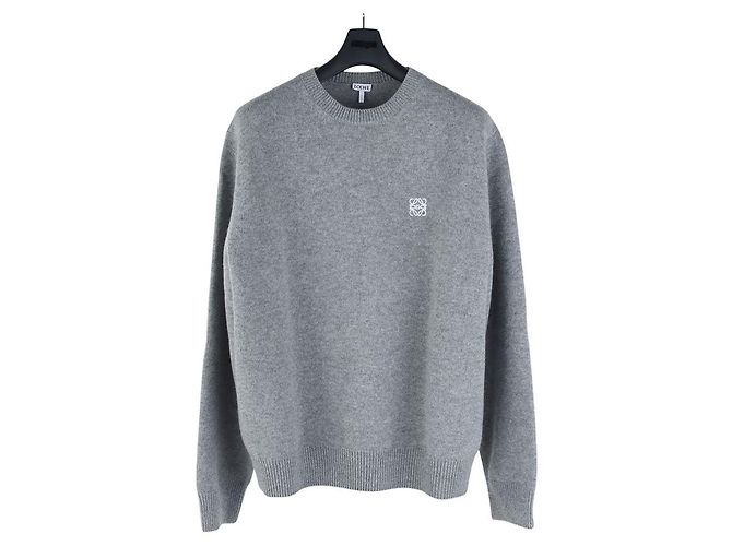 Loewe Wollstrickpullover mit Anagram-Logo Größe