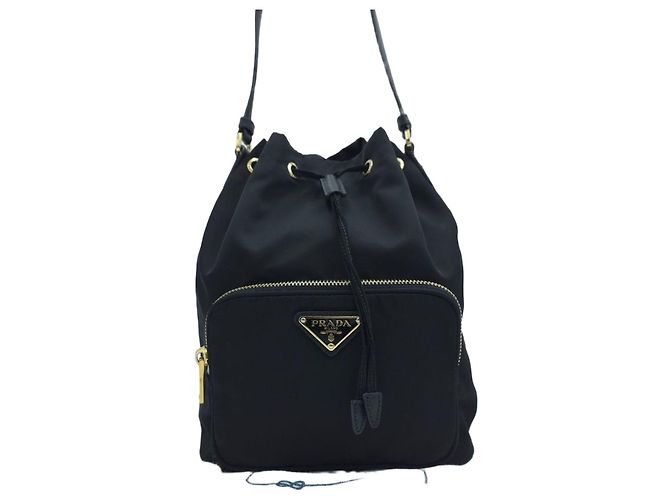Prada Borsa a secchiello Duet Re-Nylon