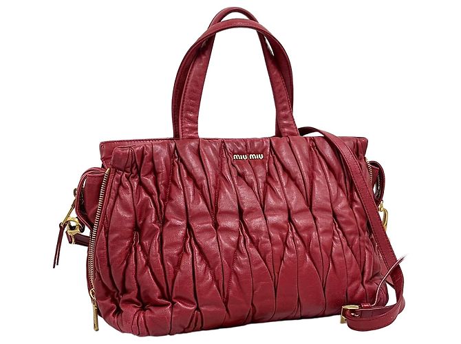 Miu Miu mala Tote acolchoada mala de ombro