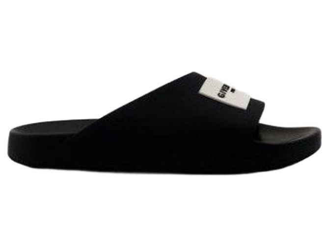 Givenchy Label Slide Rubber Mule