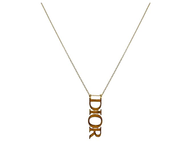 Dior Collier Vertical Or
