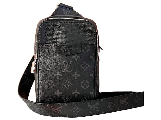 Louis Vuitton Outdoor Sling Bag Monogram Eclipse