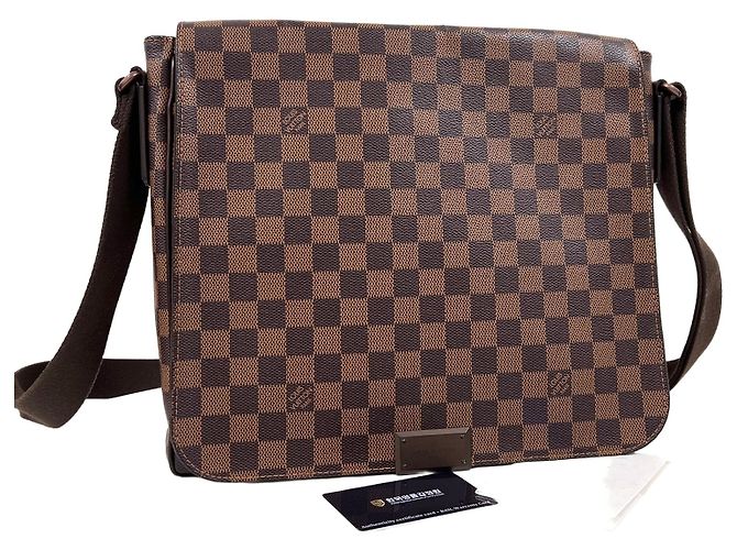 Louis Vuitton Borsa a tracolla Damier District Messenger MM