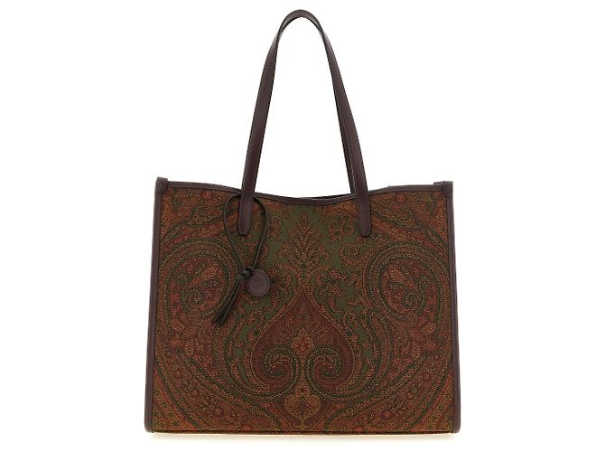 Etro Multicolor Polyester Tote Bag