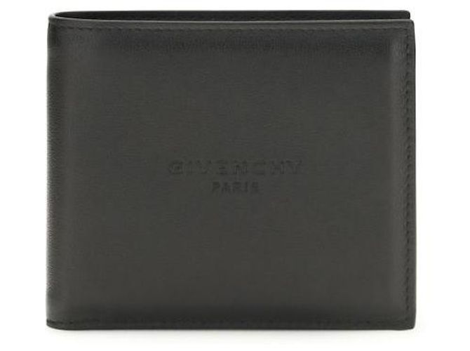 Givenchy Black Calf Leather Bos Taurus Wallet