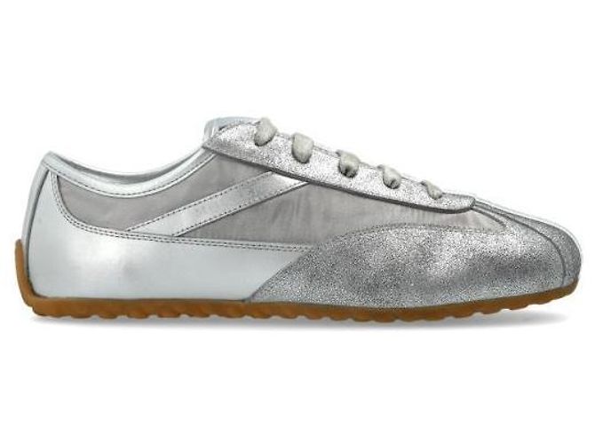 Alexander McQueen Boxe Sneaker Silber