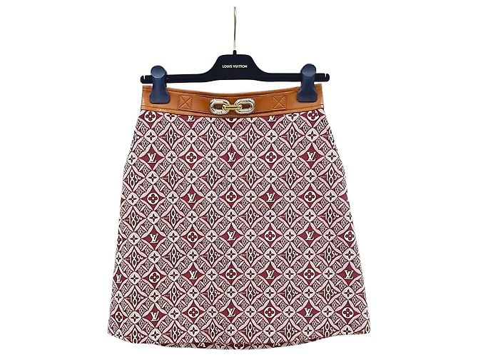 Louis Vuitton Minifalda trapecio Monogram