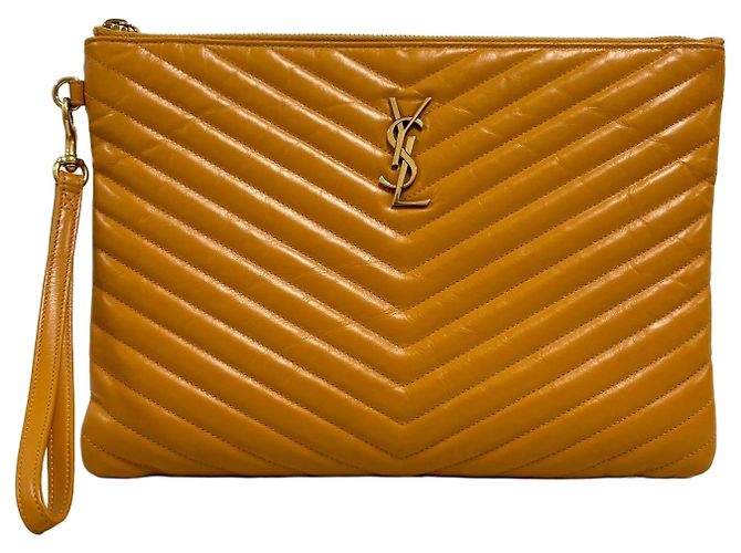 Autre Marque Bolsa de Mão acolchoada Chevron New Medium