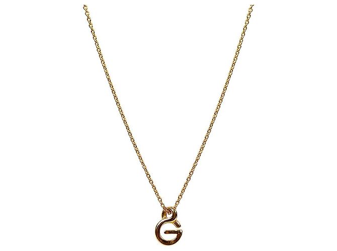 Colar Givenchy dourado em metal