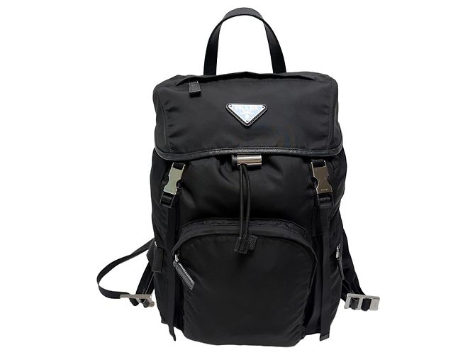 Prada Mochila Re-Nylon Preta