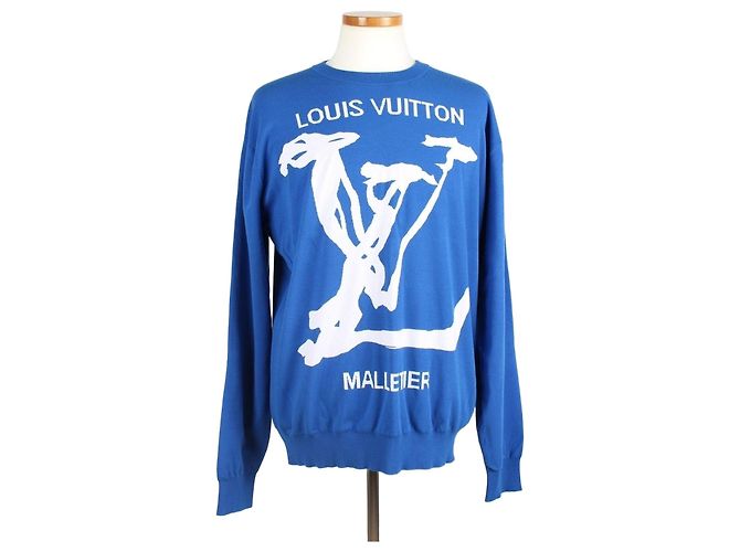 Louis Vuitton Limited Edition Scribble Crewneck Strickpullover