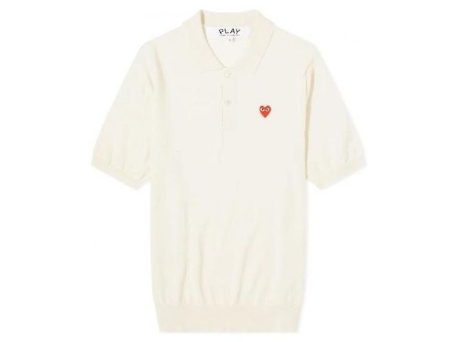 Comme Des Garcons Kurzärmeliges Strickpolo