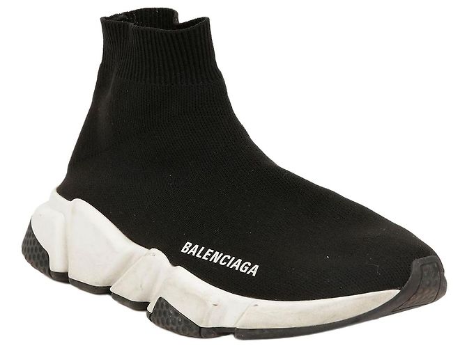 Balenciaga Baskets Speed Runner Black White