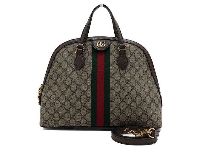Gucci Borsa a mano e a tracolla Ophidia GG Medium Top Handle