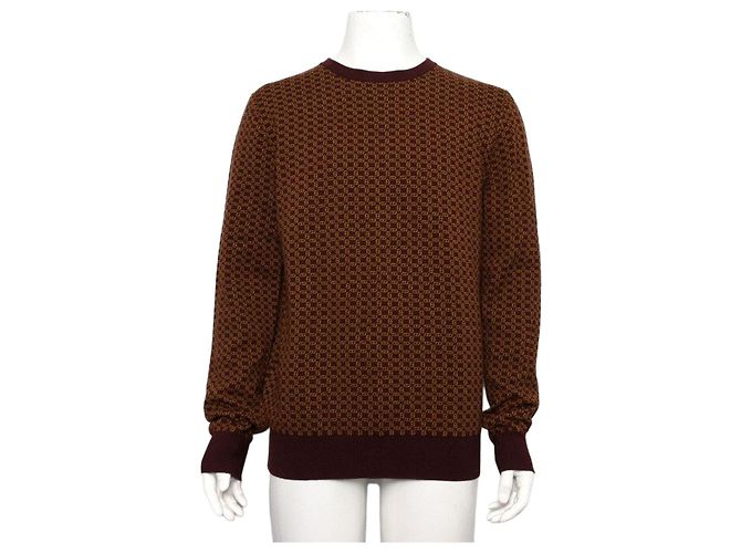 Hermès Strickpullover für Herren Lana Wool Chandal Logo Multi Pattern