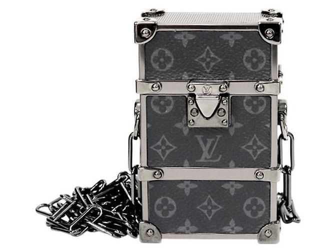 Louis Vuitton Mini Trunk Box Monogram Eclipse