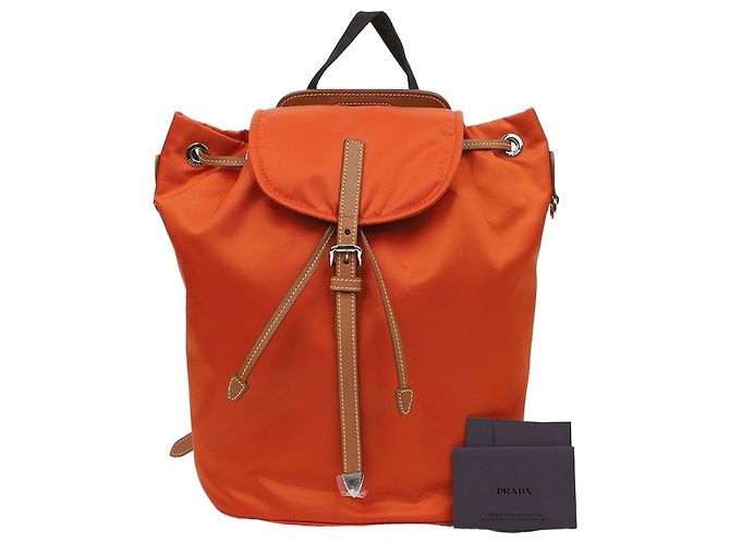 Prada Rucksack mit Triangle-Logo