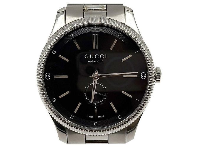 Gucci Relógio automático intemporal em aço
